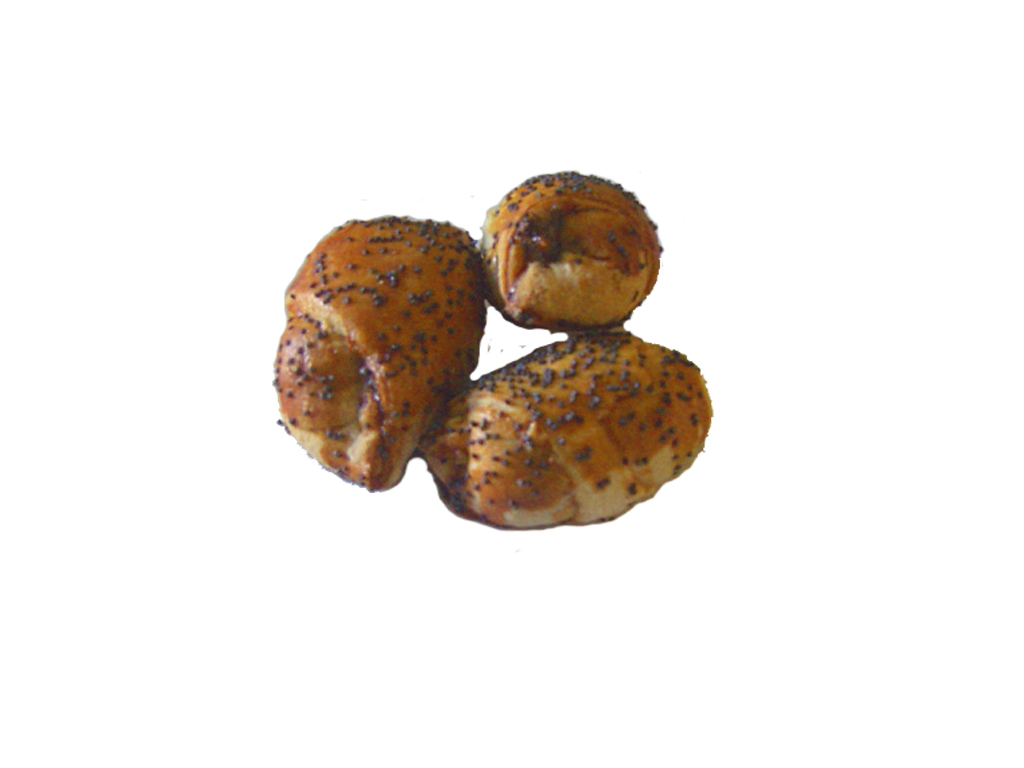 Круассан с маком